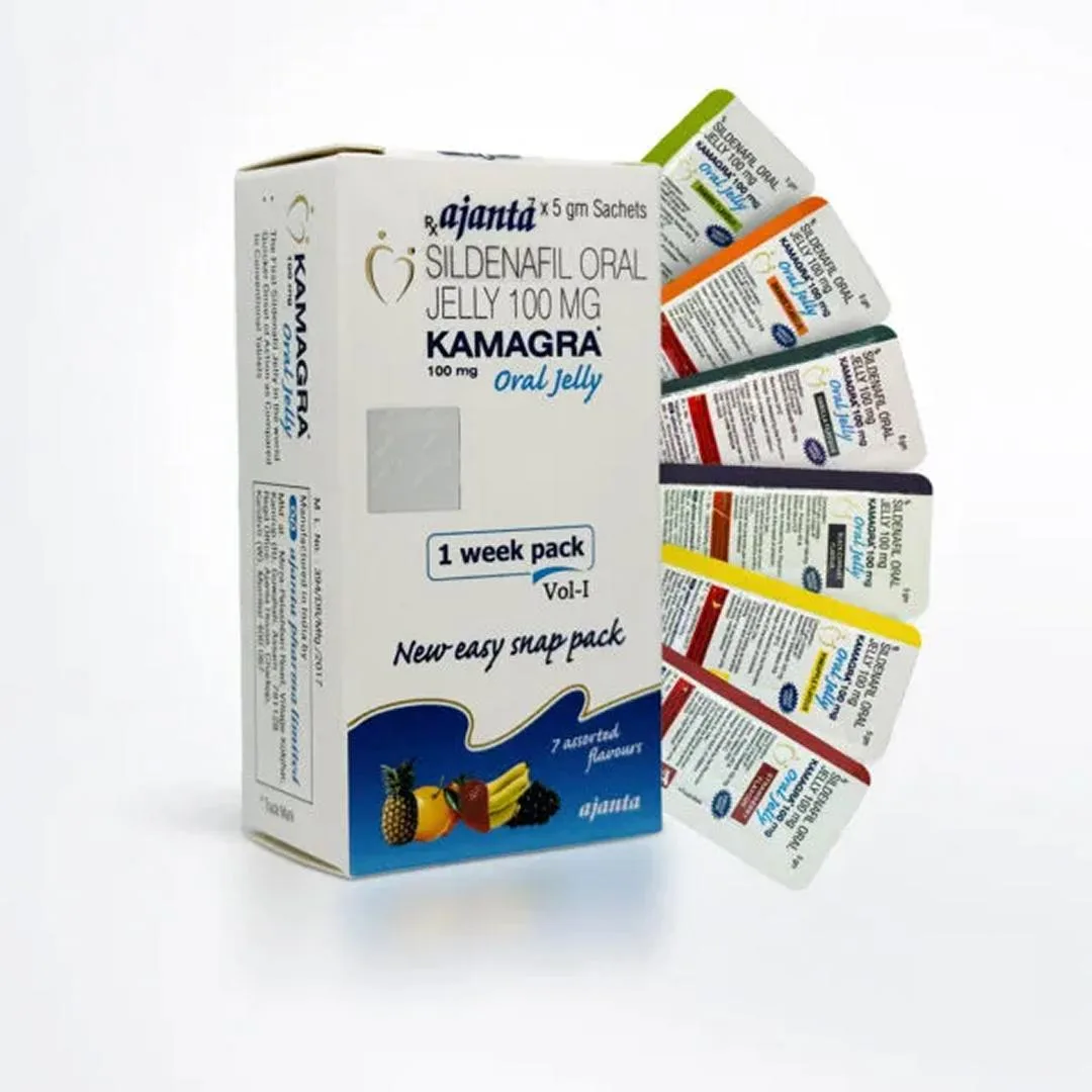 Kamagra Oral Jelly カマグラ 日本からの公式正規品 100mg